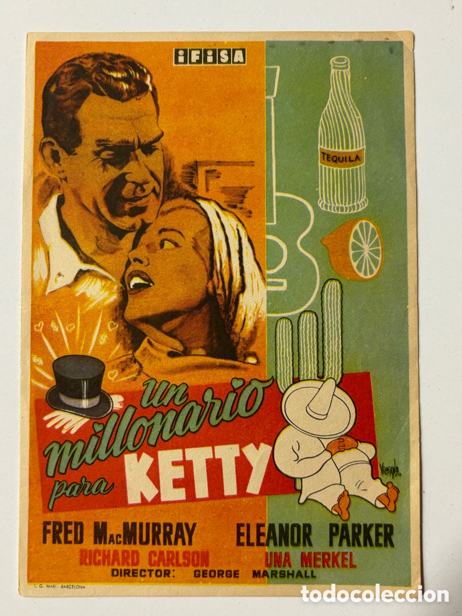 Cine: Programa un millonario para Ketty Fred MacMurray A14 - Foto 1