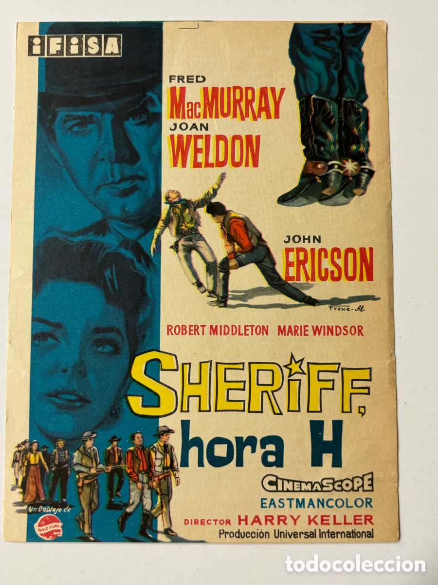 Cine: Programa sheriff hora H Fred MacMurray A14 - Foto 1