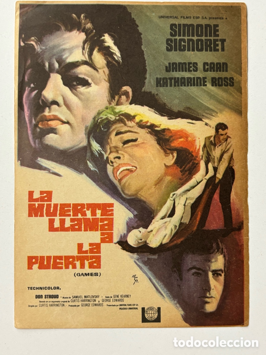 Cine: Programa la muerte llama a la puerta simone signoret A14G - Foto 1