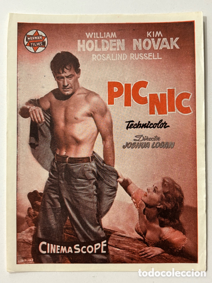 Cine: Programa picnic William holden A14G - Foto 1