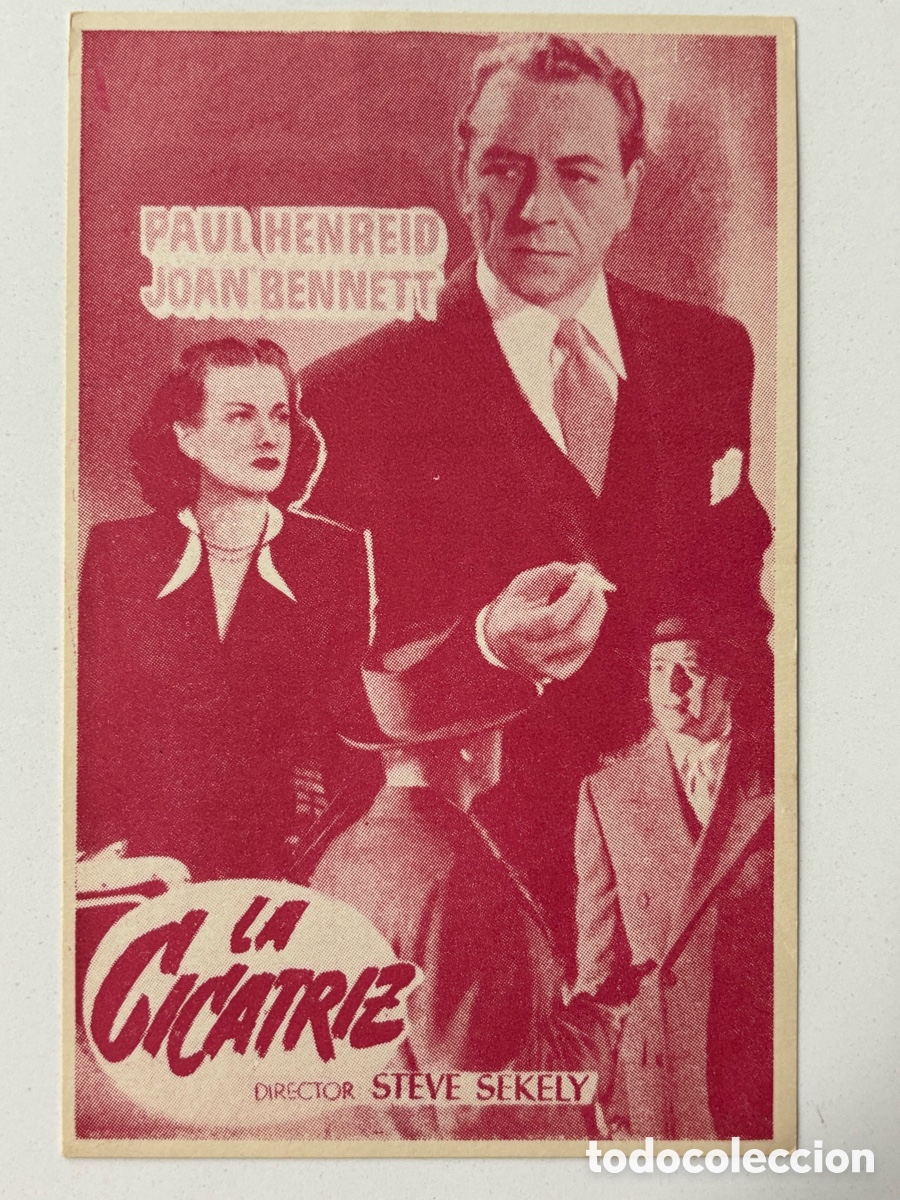 Cine: Programa la cicatriz paul henreid A14 - Foto 1