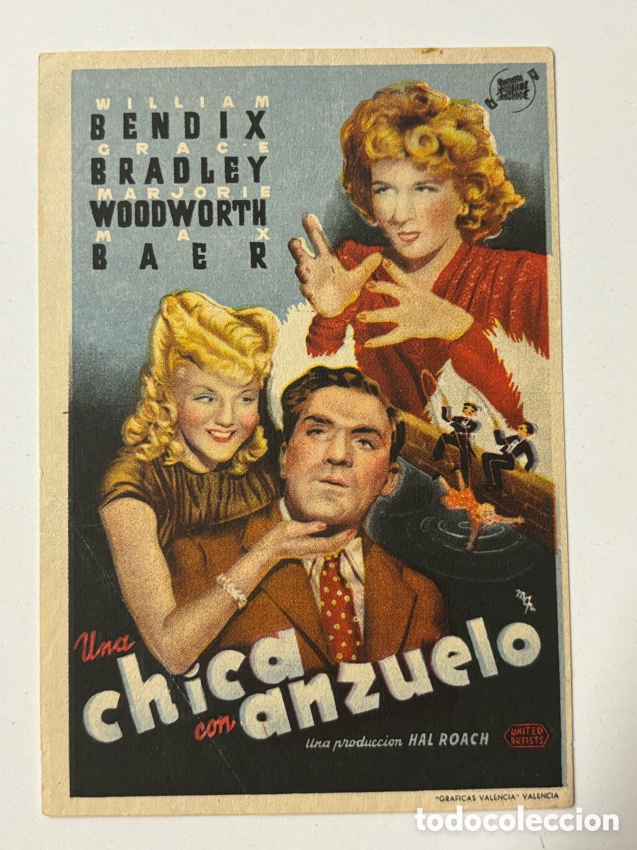 Cine: Programa una chica con anzuelo William bendix A14 - Foto 1