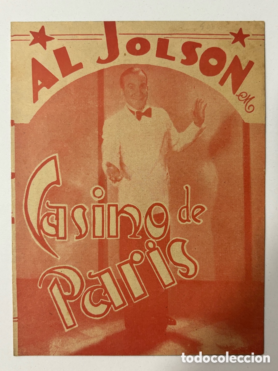 Cine: Programa Uruguay casino de paris al jolson A14 - Foto 1
