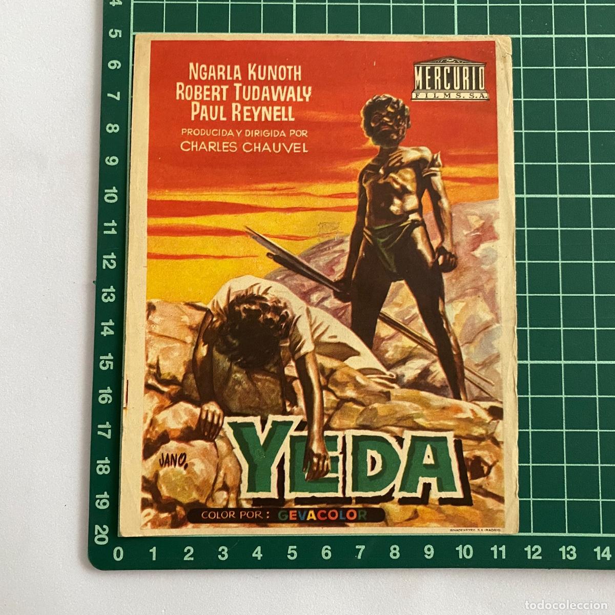 Cine: Folleto de mano programa de cine pelicula. Yeda - Foto 1