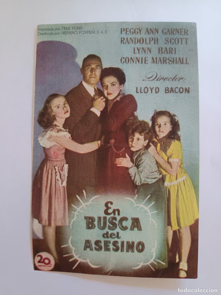 Cine: PROGRAMA DE CINE EN BUSCA DEL ASESINO - Foto 1