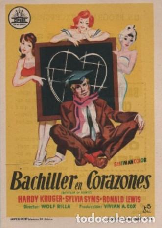 Cine: PROGRAMA DE CINE: BACHILLER EN CORAZONES PC-10388 - Foto 1