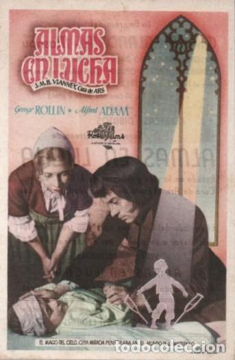 Cine: PROGRAMA DE CINE: ALMAS EN LUCHA PC-10396 - Foto 1