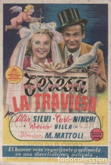 Cine: PROGRAMA DE CINE: TERESA LA TRAVIESA PC-10403 - Foto 1