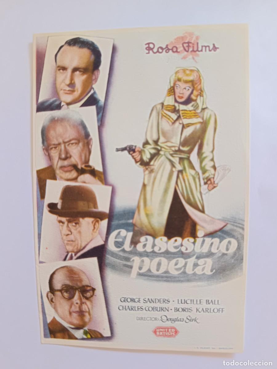 Cine: PROGRAMA DE CINE EL ASESINO POETA - Foto 1