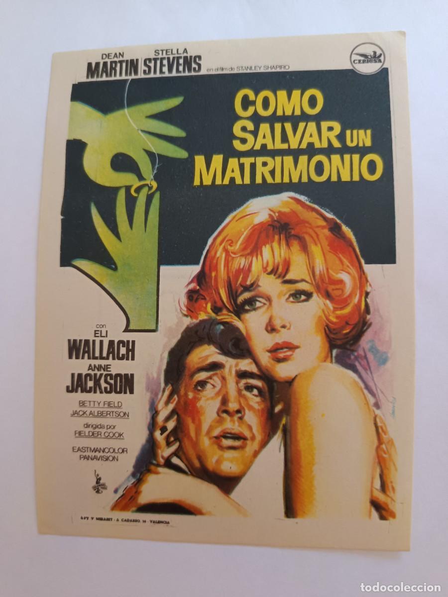 Cine: PROGRAMA DE CINE COMO SALVAR UN MATRIMONIO - Foto 1