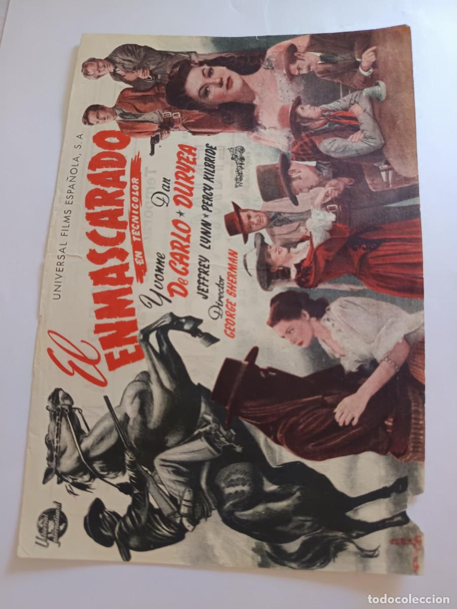 Cine: PROGRAMA DE CINE EL ENMASCARADO - Foto 1
