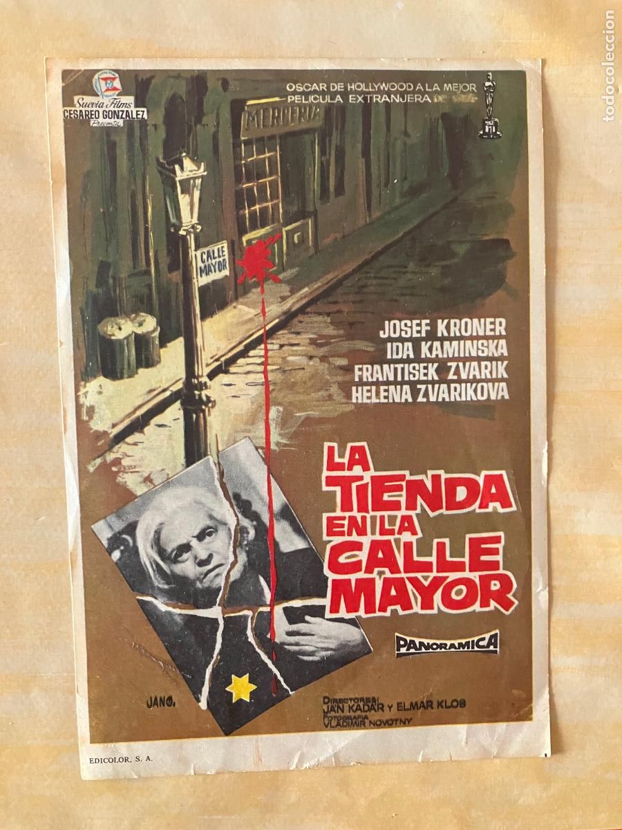 Cine: La tienda en la calle Mayor - Programa de cine S/P - Foto 1