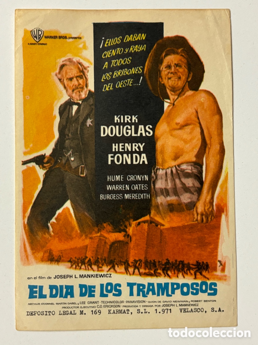 Cine: Programa el d&iacute;a de los tramposos Kirk Douglas A15 - Foto 1