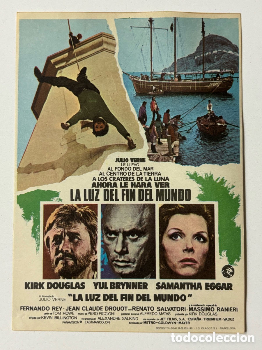 Cine: Programa la luz del fin del mundo Kirk Douglas A15 - Foto 1
