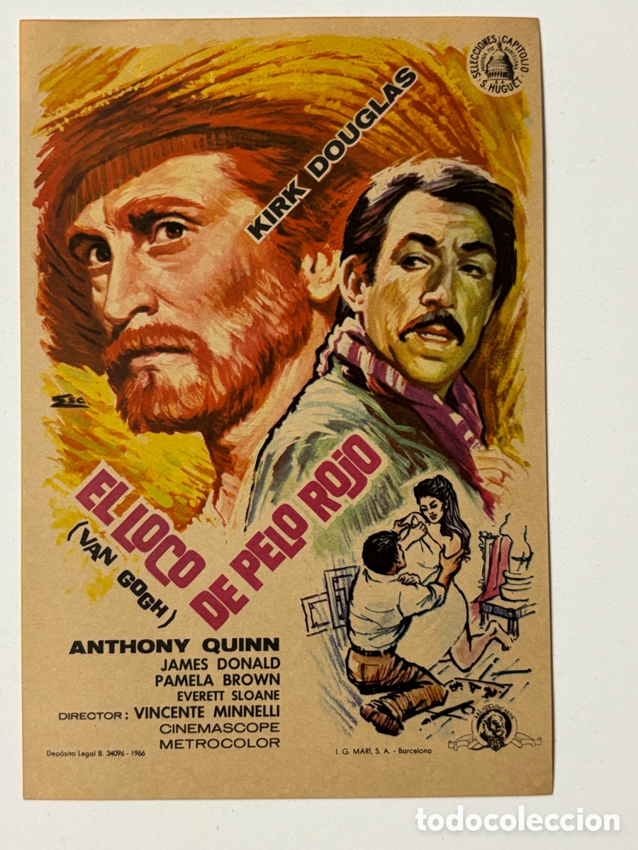 Cine: Programa el loco de pelo rojo Kirk Douglas A15 - Foto 1
