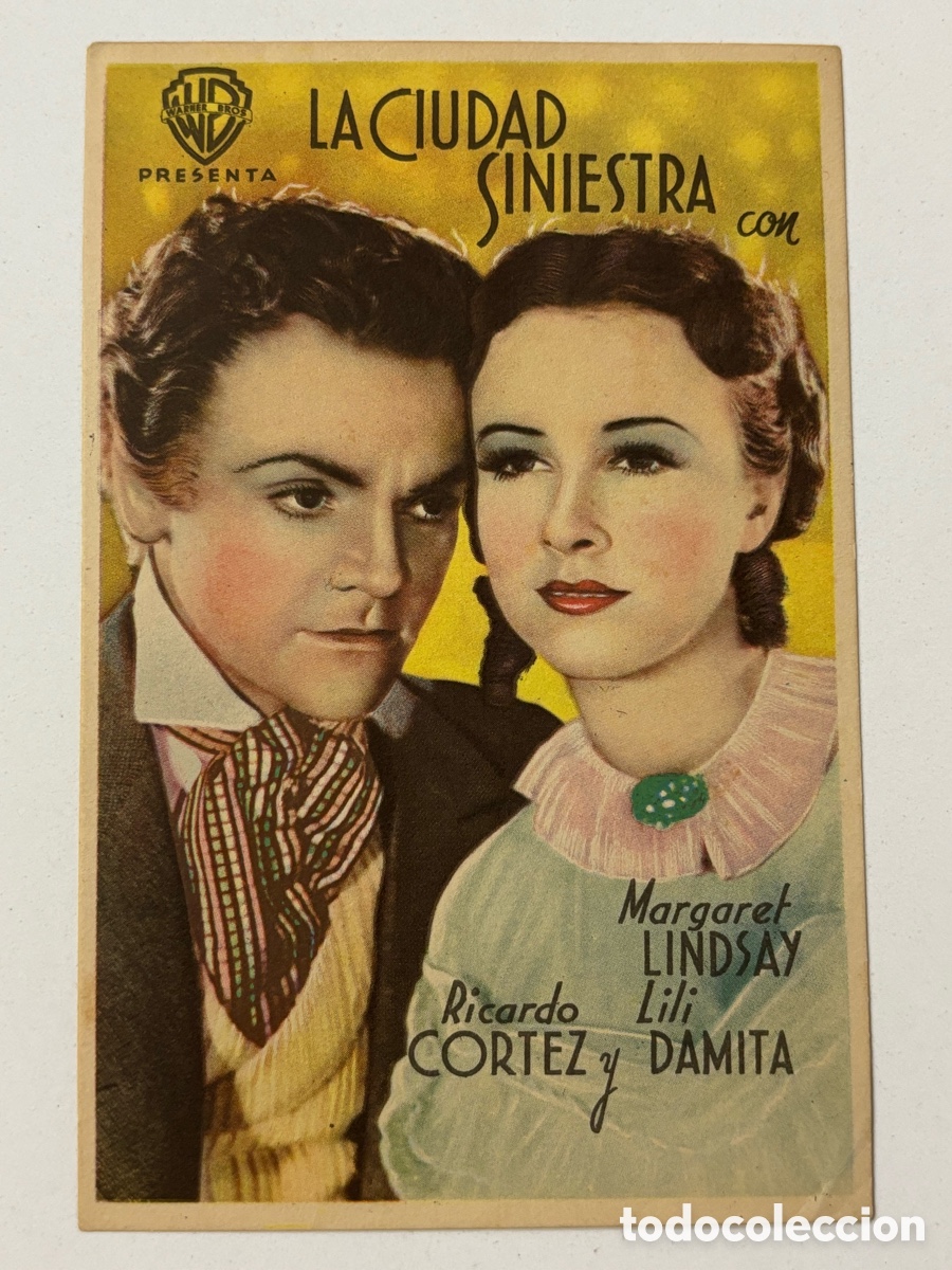Cine: Programa ciudad siniestra james cagney A15 - Foto 1