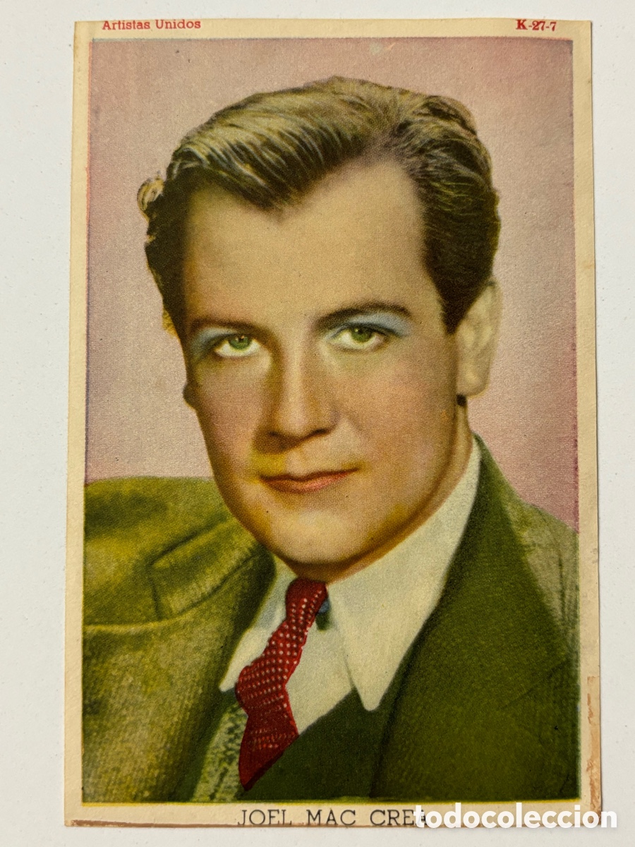 Cine: Programa foto Joel McCrea A15 - Foto 1