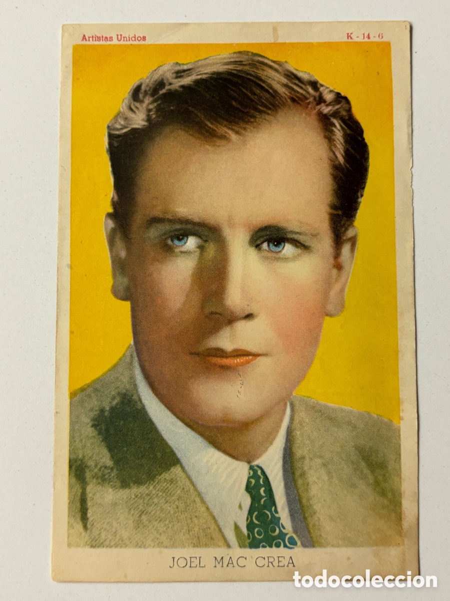 Cine: Programa foto Joel McCrea A15 - Foto 1