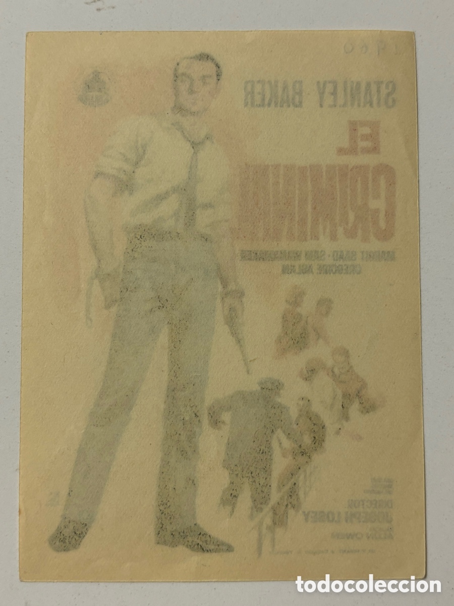 Cine: Programa el criminal Stanley baker A15 - Foto 2