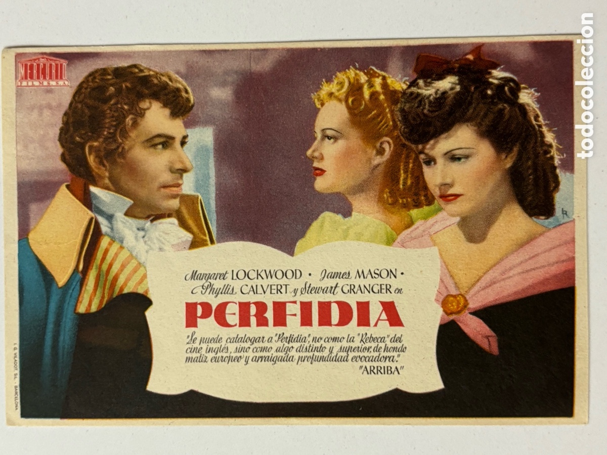 Cine: Programa perfidia margaret lockwood A15 - Foto 1