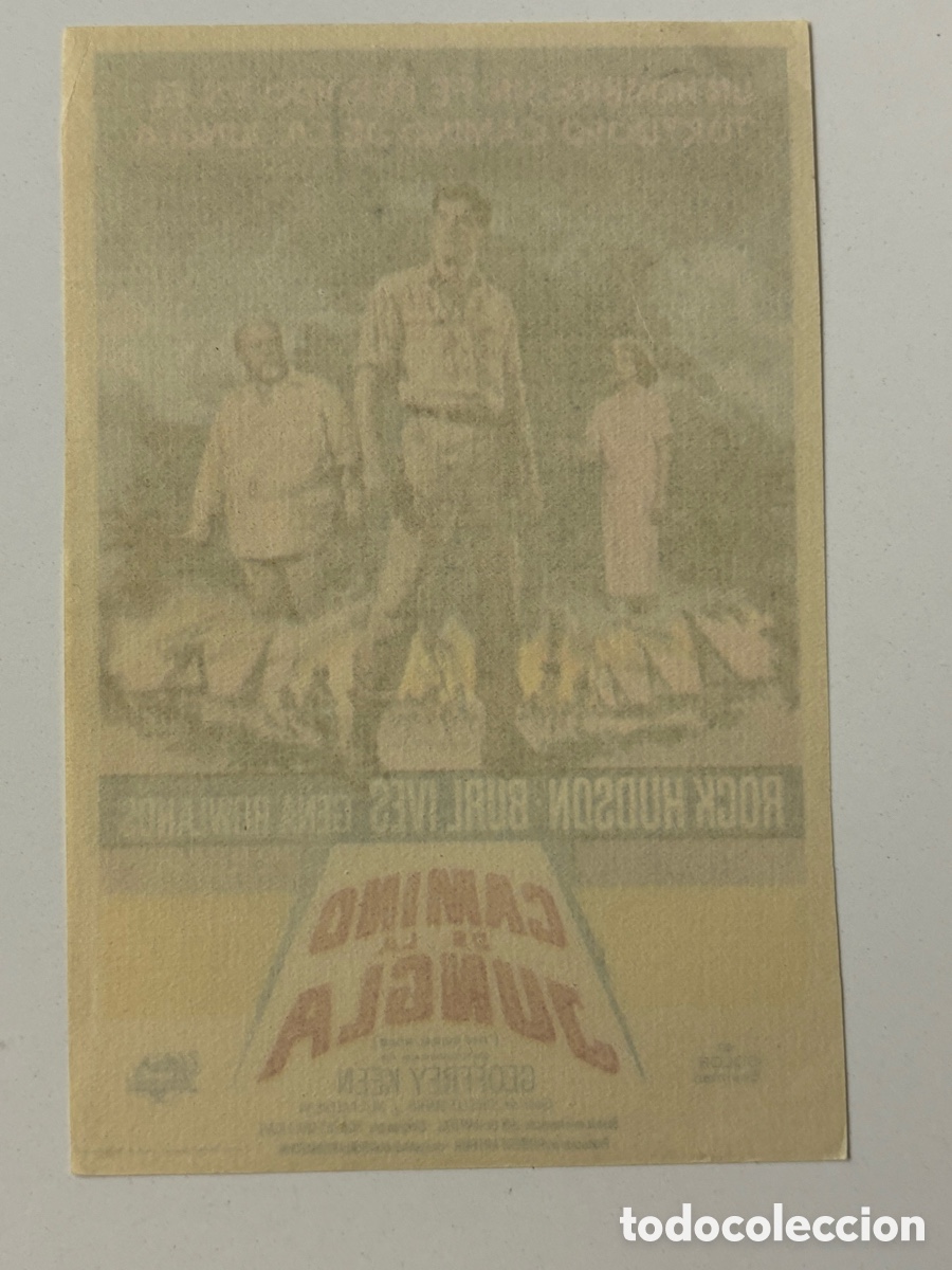 Cine: Programa camino de la jungla Rock hudson A15 - Foto 2