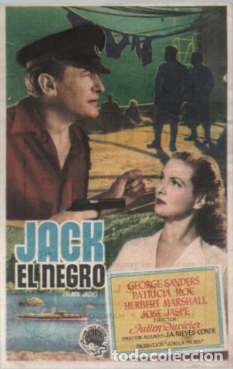 Cine: PROGRAMA DE CINE: JACK EL NEGRO PC-10421 - Foto 1