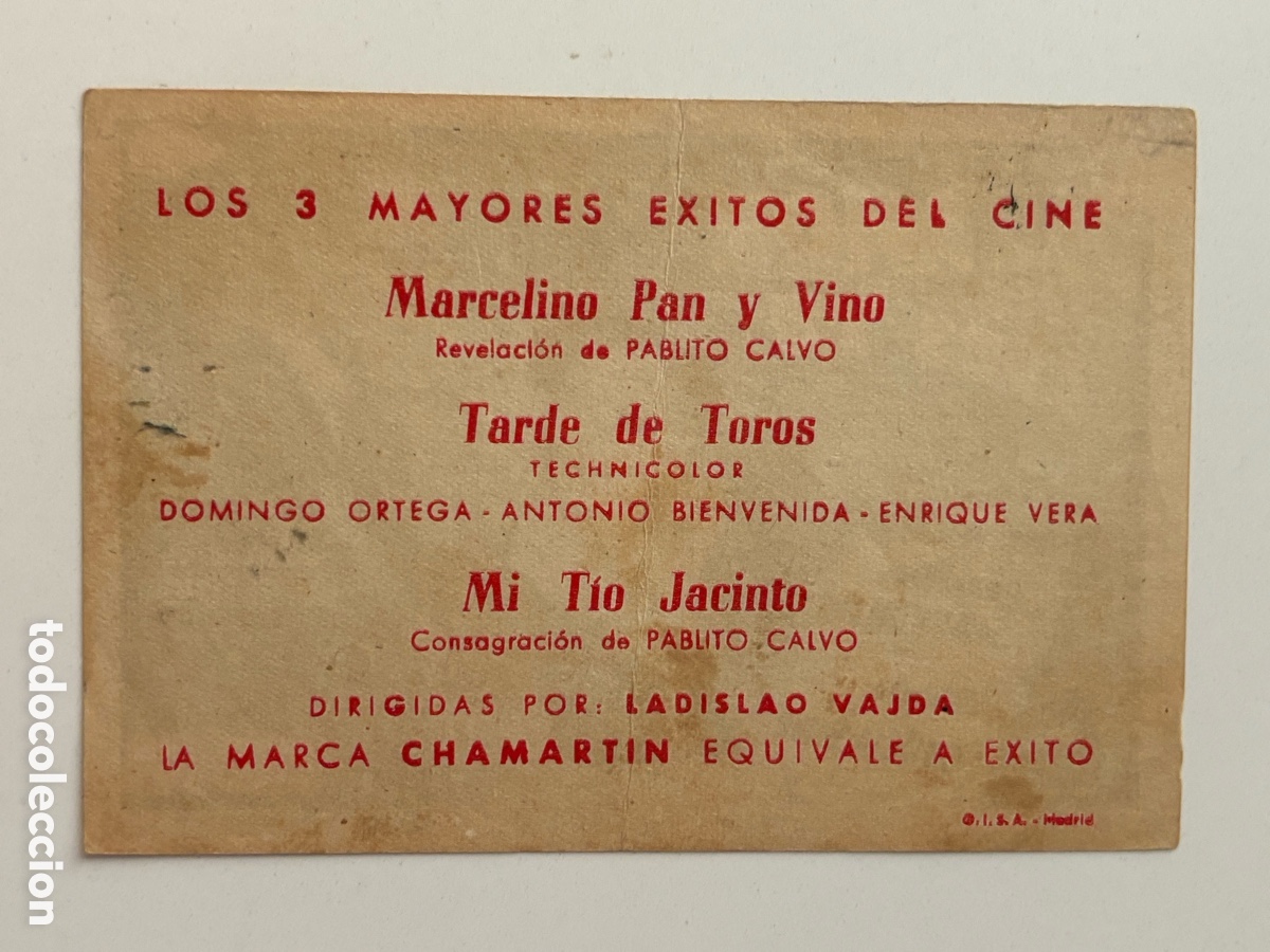 Cine: Programa mi amor eres t&uacute; Paulina singerman con publicidad Chamart&iacute;n A15 - Foto 2