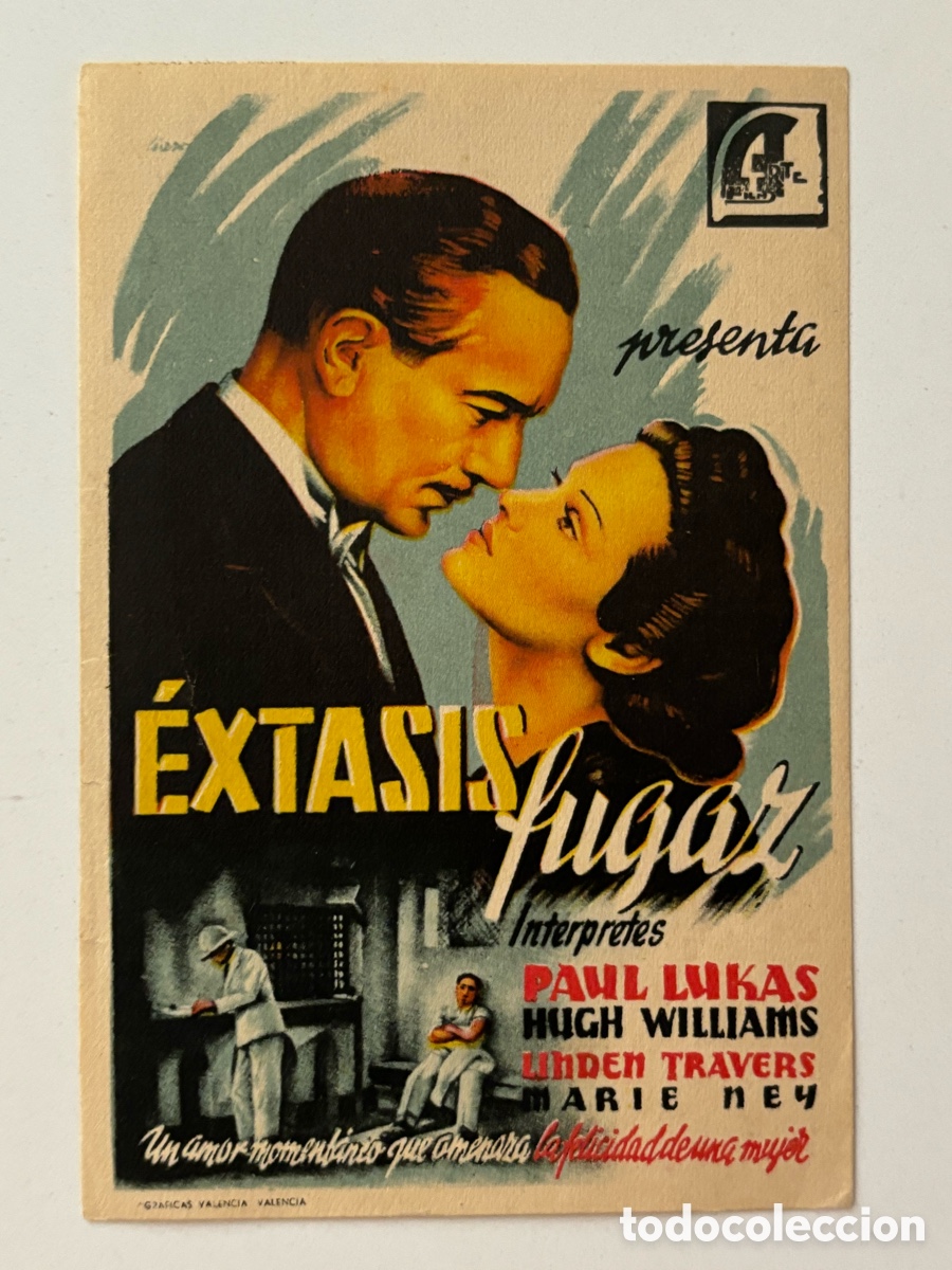 Cine: Programa &eacute;xtasis fugaz Paul lukas A15 - Foto 1