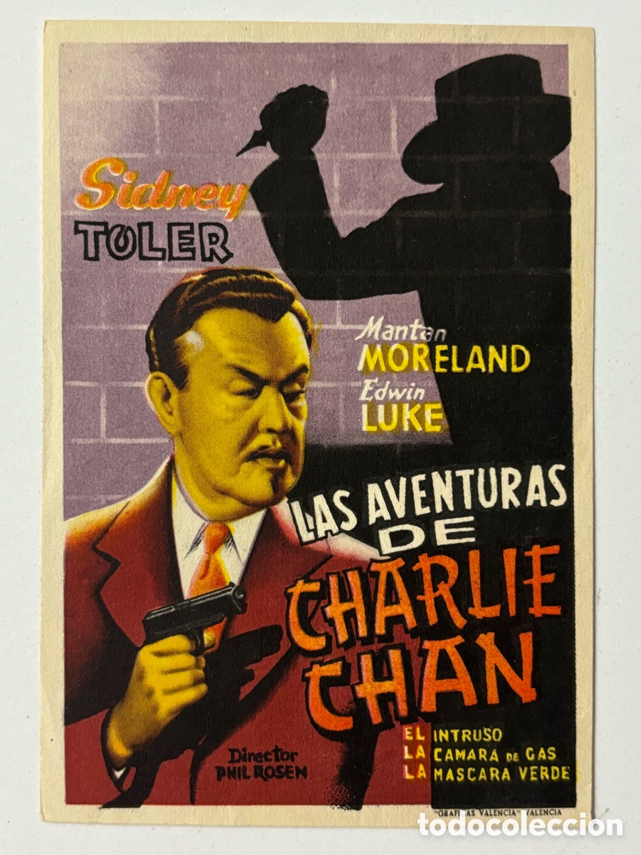 Cine: Programa las aventuras de charlie chan A15 - Foto 1