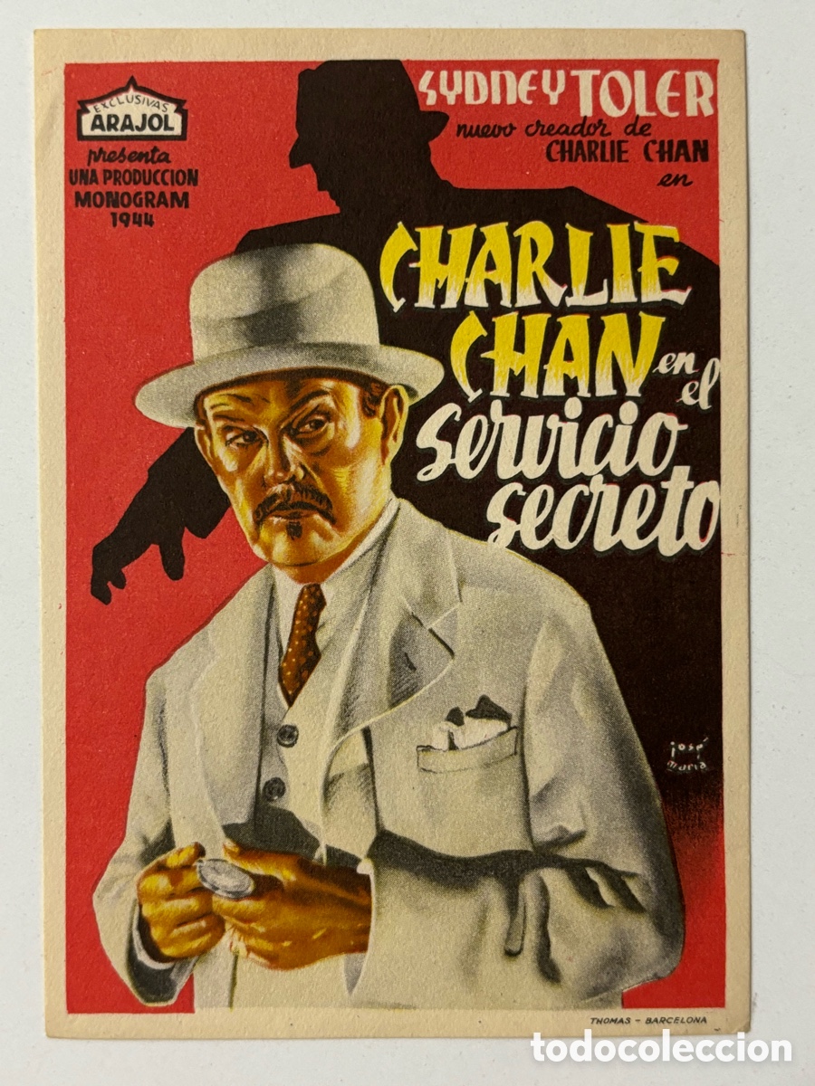 Cine: Programa arajol charlie chan el el servicio secreto A15 - Foto 1