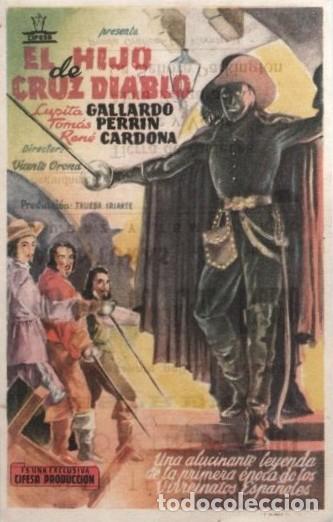 Cine: PROGRAMA DE CINE: EL HIJO DE CRUZ DIABLO PC-10445 - Foto 1