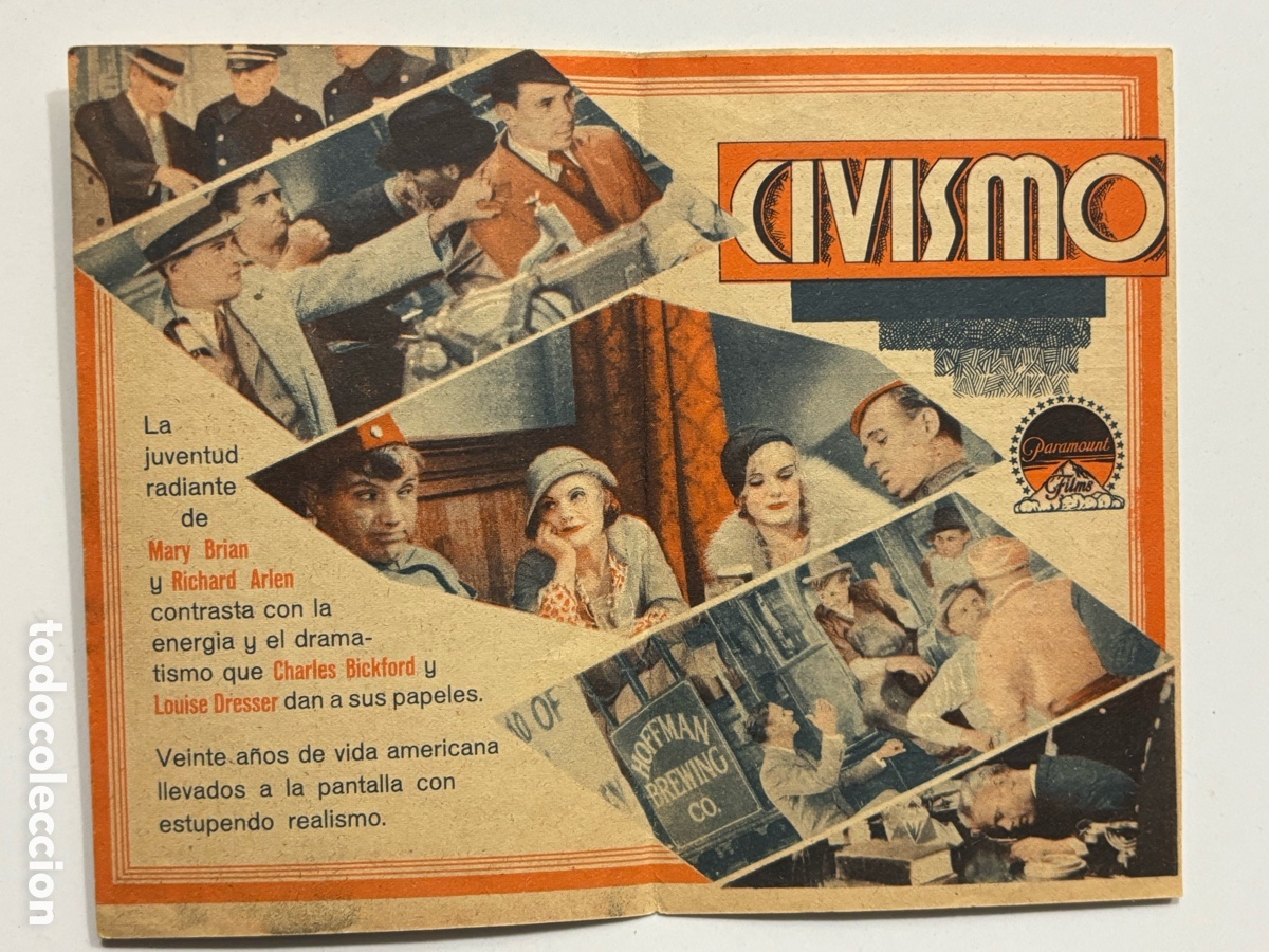 Cine: Programa civismo Charles bickford con publicidad teatre bosc A15 - Foto 2