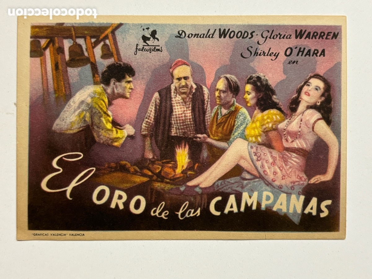 Cine: Programa el oro de las campanas Donald Woods A15 - Foto 1