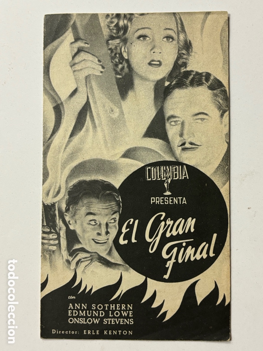 Cine: Programa el gran final Ann sothern A15G - Foto 1