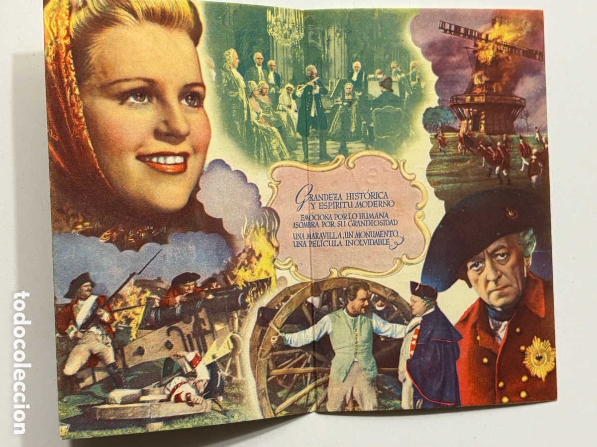 Cine: Programa el gran rey kristina soderbaum con publicidad cine alkazar A15 - Foto 2