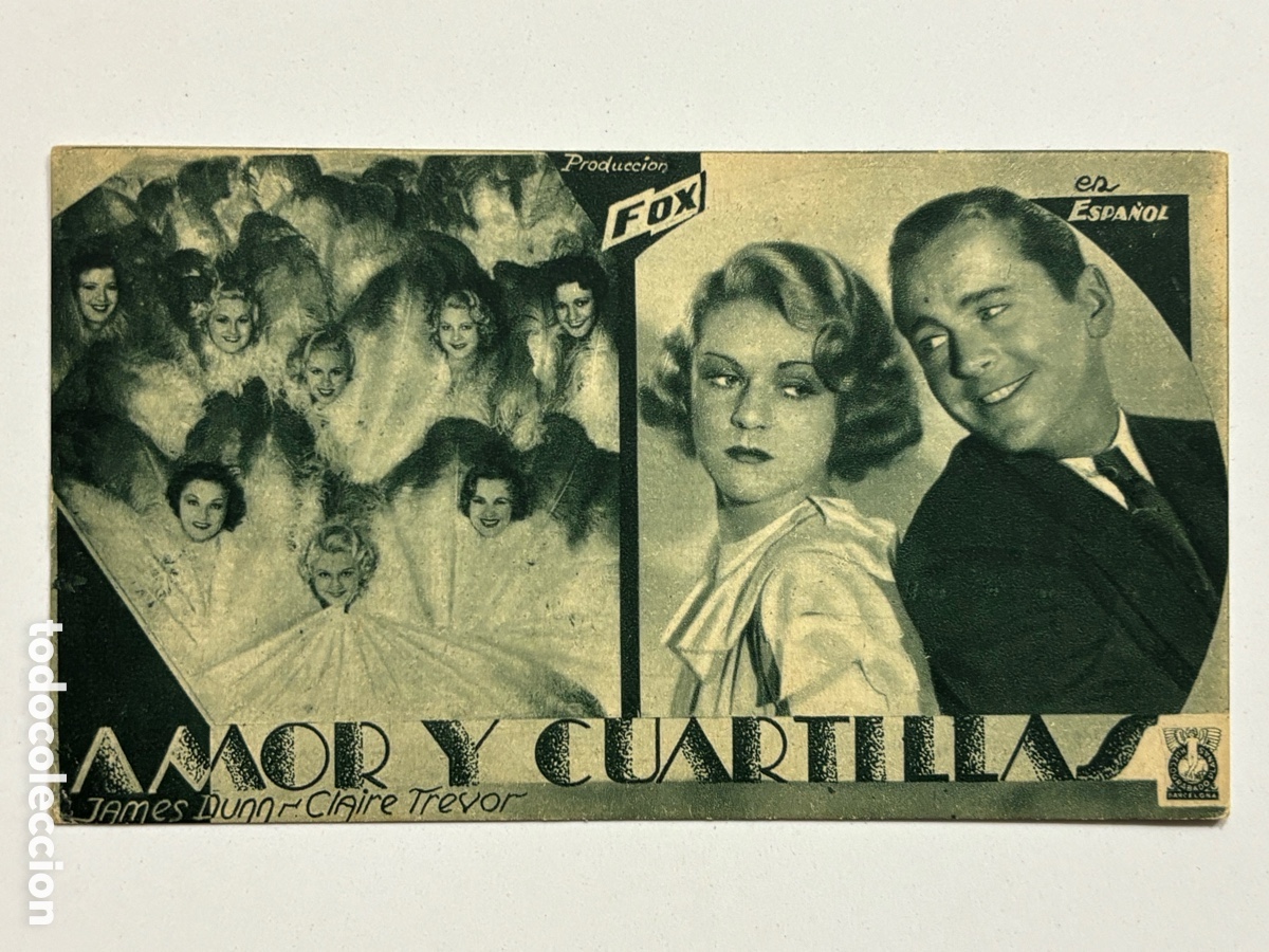 Cine: Programa amor y cuartillas claire trevor A15 - Foto 1