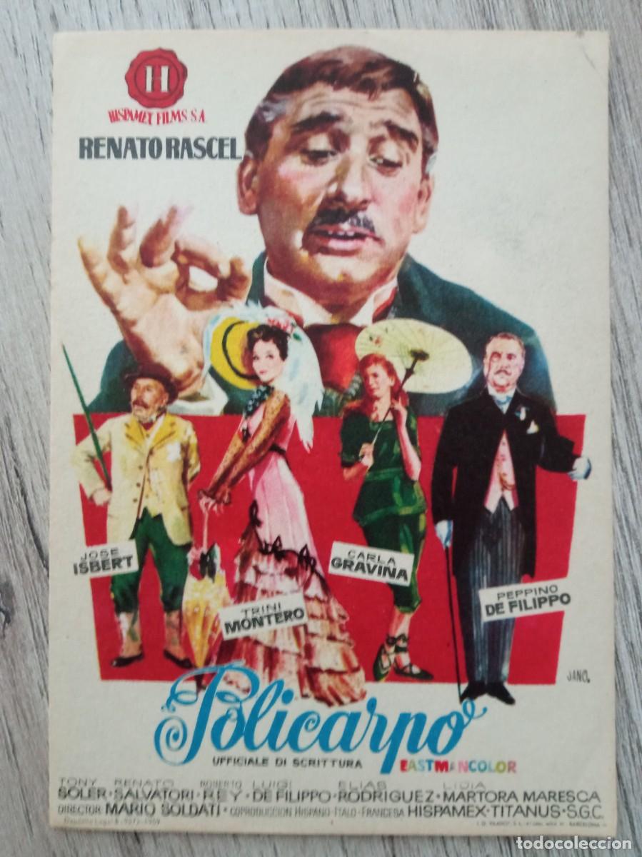 Cine: POLICARPO, RENATO RASCEL, JOS&Eacute; ISBERT - Foto 1