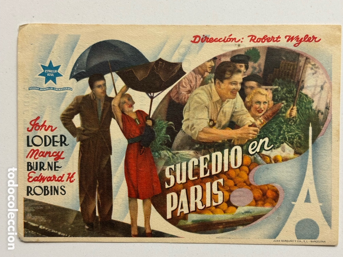 Cine: Programa sucedi&oacute; en paris john loder con publicidad club pat&iacute;n A15 - Foto 1