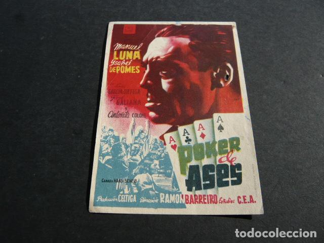 Cine: POKER DE ASES PROGRAMA DE CINE SIN PUBLICIDAD - Foto 1