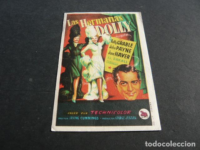 Cine: LAS HERMANAS DOLLY PROGRAMA DE MANO SIN PUBLICIDAD - Foto 1