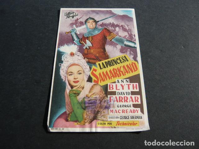 Cine: LA PRINCESA SAMARKAND PROGRAMA DE MANO SIN PUBLICIDAD - Foto 1