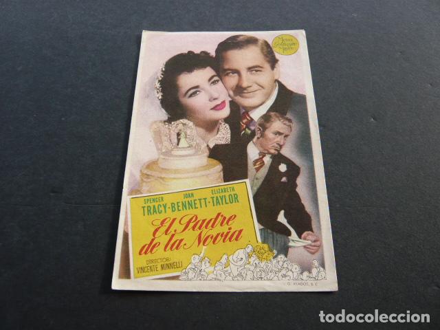 Cine: EL PADRE DE LA NOVIA PROGRAMA DE MANO SIN PUBLICIDAD - Foto 1