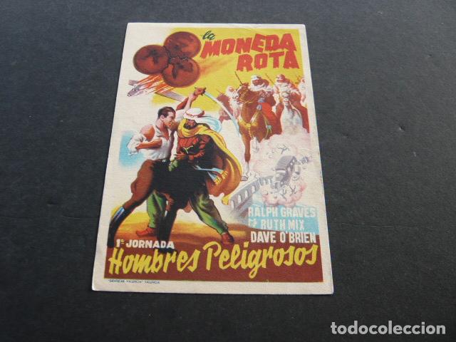 Cine: LA MONEDA ROTA PROGRAMA DE MANO SIN PUBLICIDAD - Foto 1