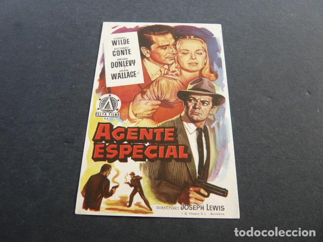 Cine: AGENTE ESPECIAL PROGRAMA DE MANO SIN PUBLICIDAD - Foto 1