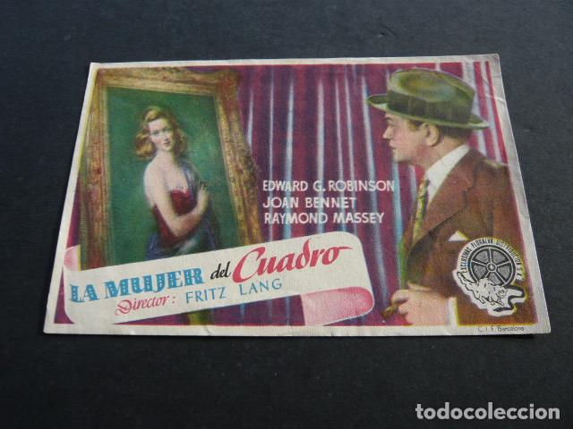 Cine: LA MUJER DEL CUADRO PROGRAMA DE MANO SIN PUBLICIDAD - Foto 1