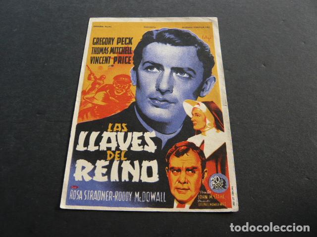 Cine: LAS LLAVES DEL REINO PROGRAMA DE MANO SIN PUBLICIDAD - Foto 1