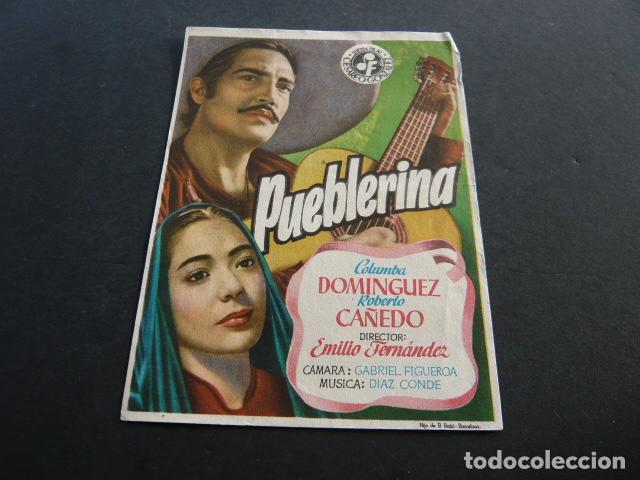 Cine: PUEBLERINA PROGRAMA DE MANO SIN PUBLICIDAD - Foto 1