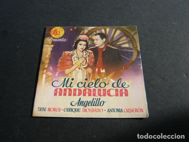 Cine: MI CIELO DE ANDALUCIA PROGRAMA DE MANO DOBLE SIN PUBLICIDAD - Foto 1
