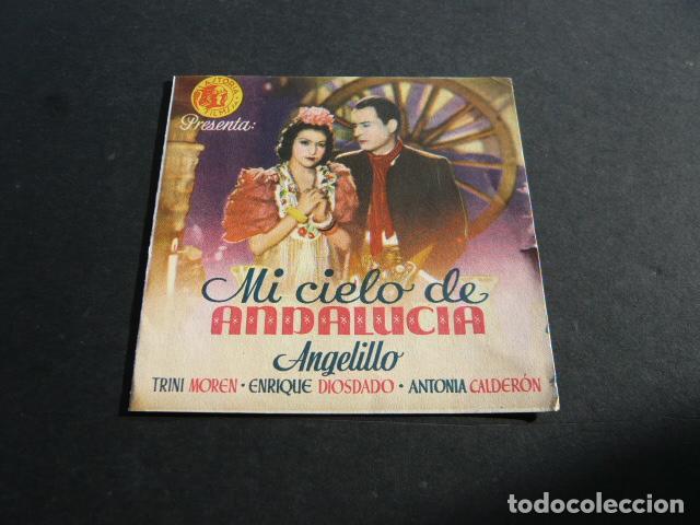 Cine: MI CIELO DE ANDALUCIA PROGRAMA DE MANO DOBLE SIN PUBLICIDAD - Foto 1