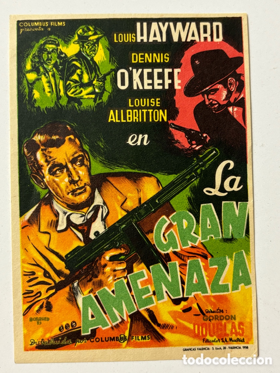 Cine: Programa la gran amenaza louis hayward A15 - Foto 1